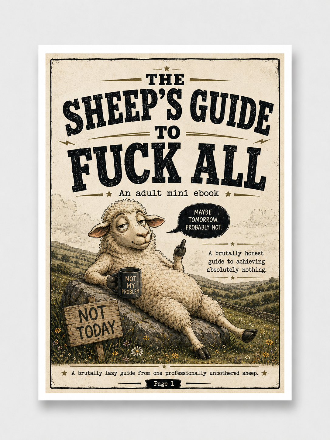 A Sheep’s Guide to F**k All