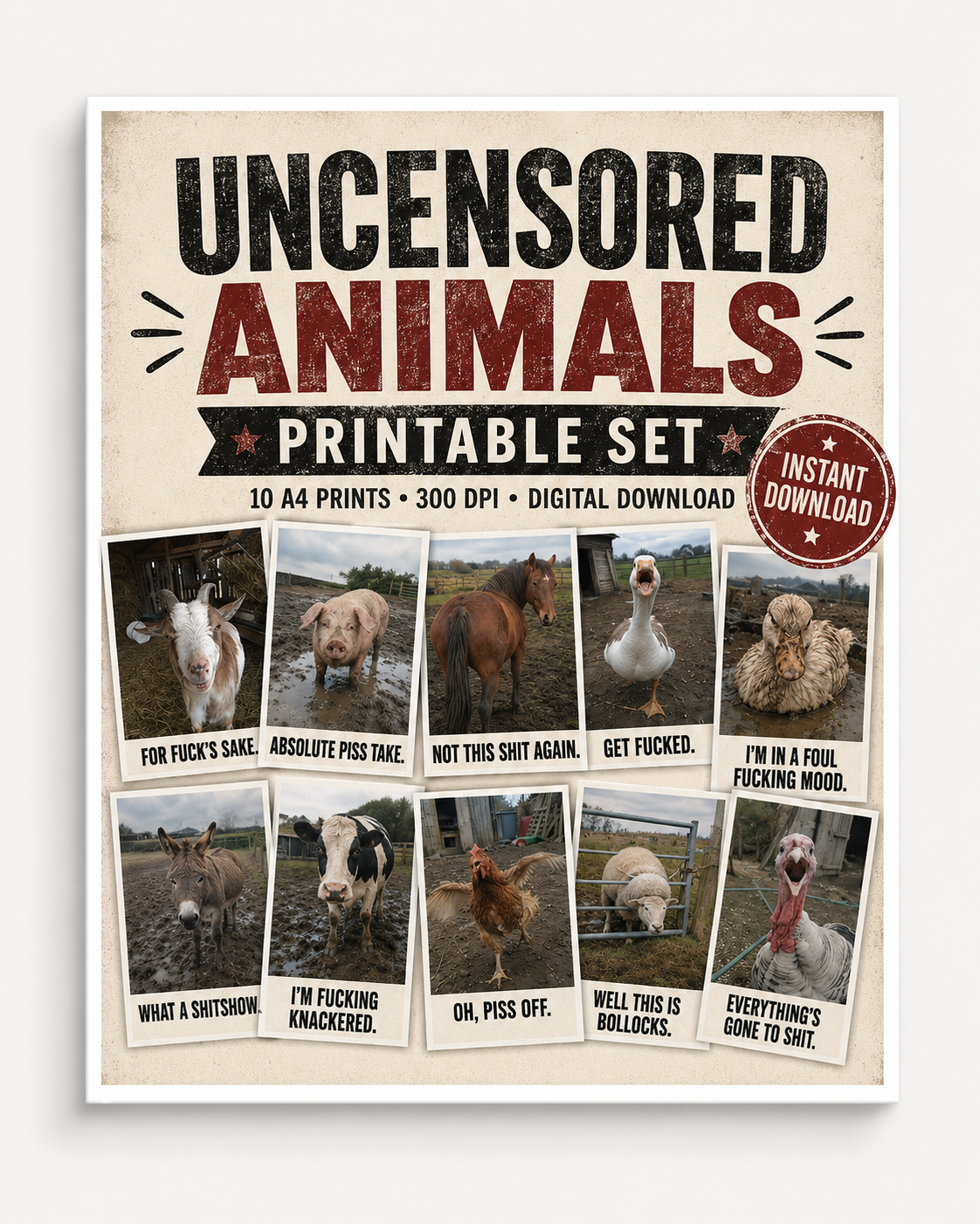 UNCENSORED ANIMALS